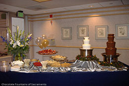 White and Chocolate Fountains